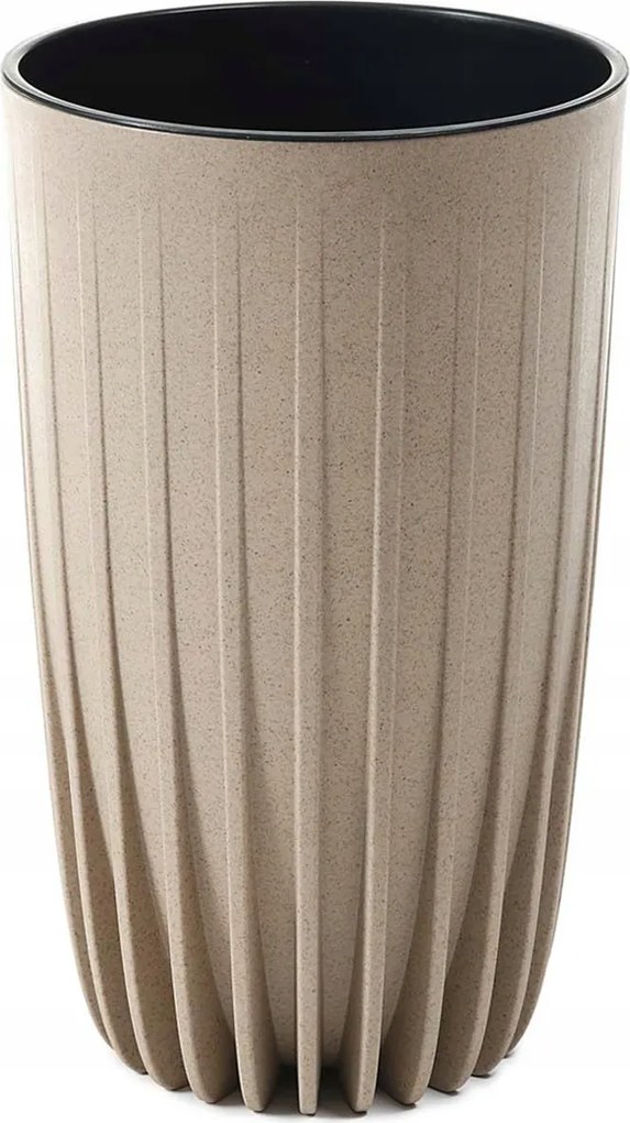 Nagy Virágcserép Eco 51cm coffee latte virágtartó betét