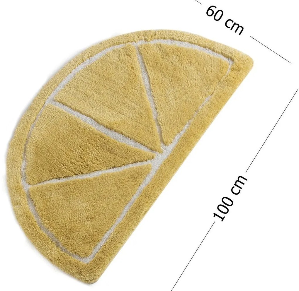 Fürdőszobaszőnyeg Limon - Sárga