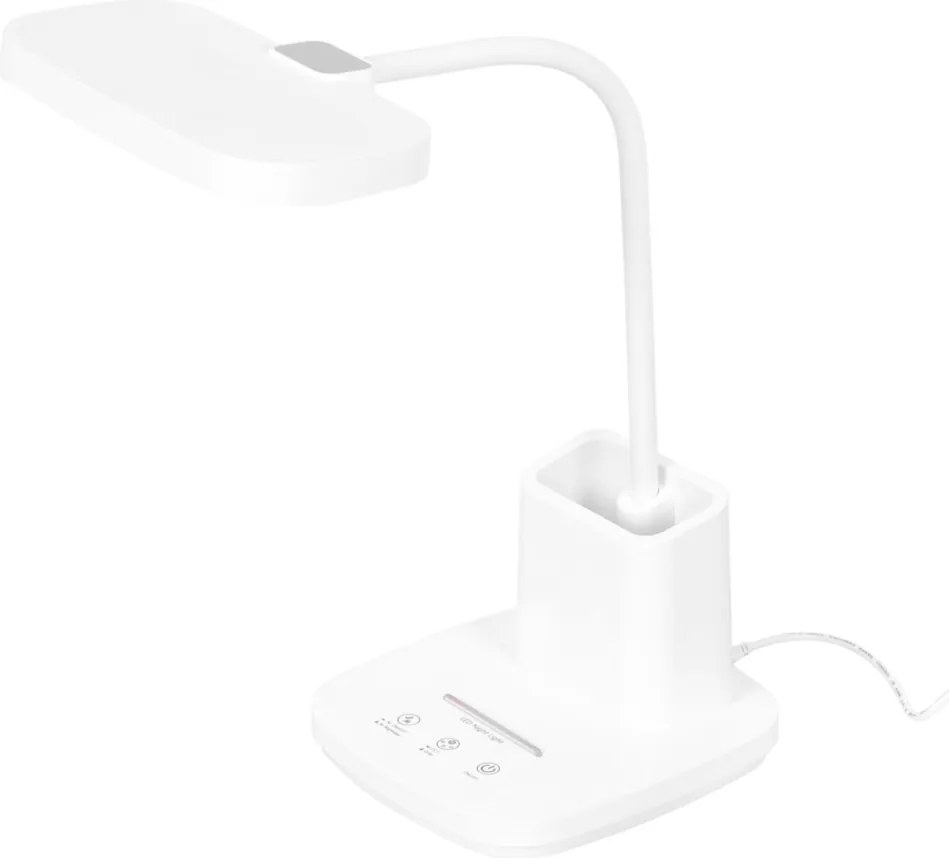 KAJA K-BL1301 BIAŁY TOLA Fehér Színű Asztali Lámpa 9W LED 500Lm 3000-5700K IP20