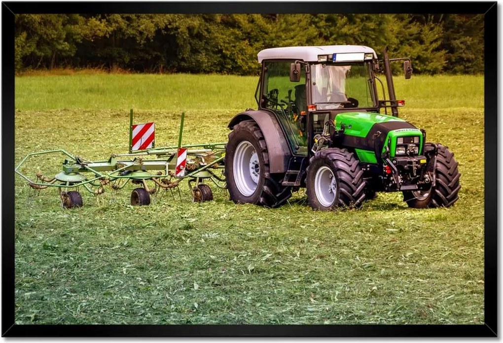 Poszterek keretben 60x40 Tarktorek a szénamezőn