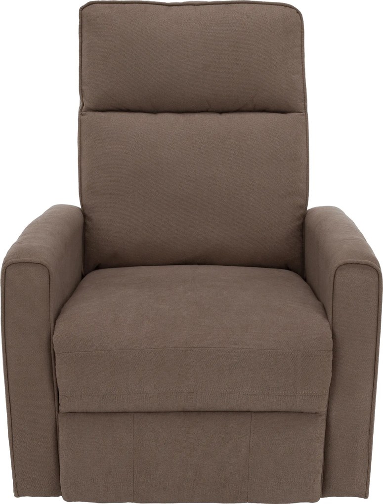 Relax forgószék fotel, szürkésbarna taupe, MEKENZI