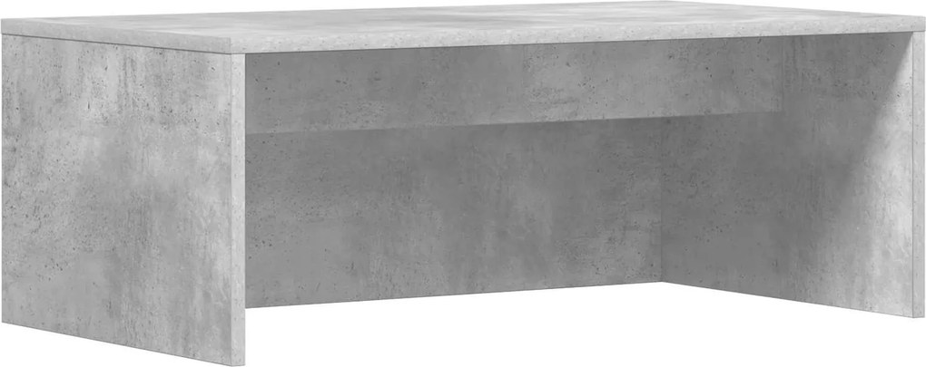 vidaXL Falra szerelhető íróasztal Beton Szürke 80 x 45 x 30 cm Faanyag