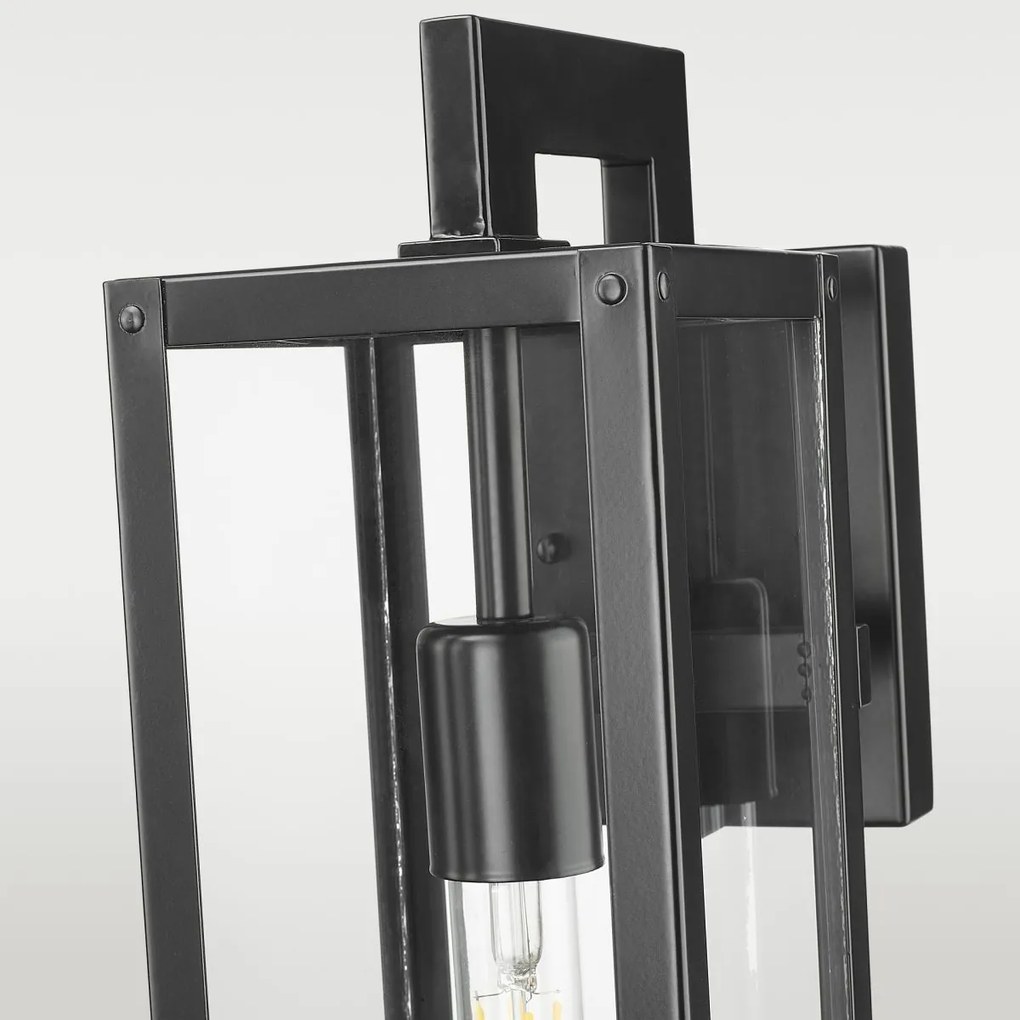 Cosmolight modern fali lámpa kyoto fekete cosw01678bk