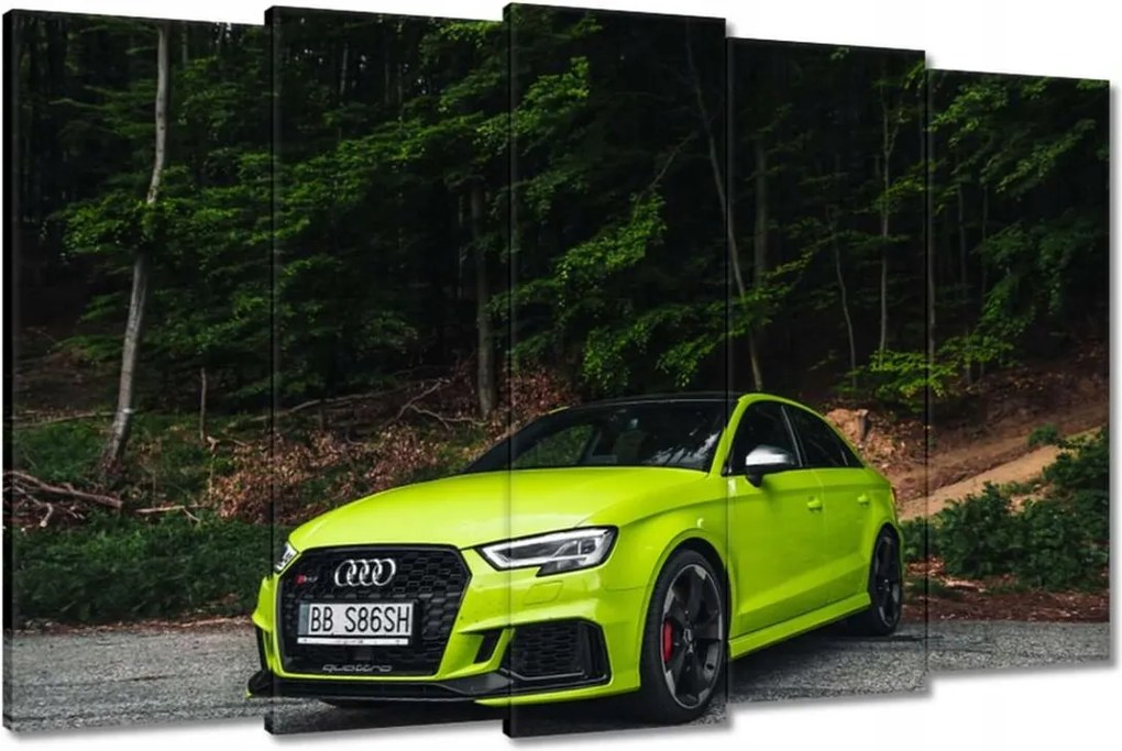 Képek 150x95 Limezöld Audi Auto