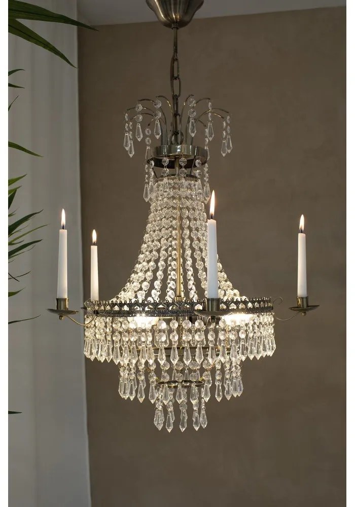 Aranyszínű függőlámpa ø 50 cm Marielund – Markslöjd