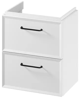 Cersanit S1021-005 - MILLE SLIM függesztett fürdőszoba szekrény mosdó alá 50x35 cm fehér