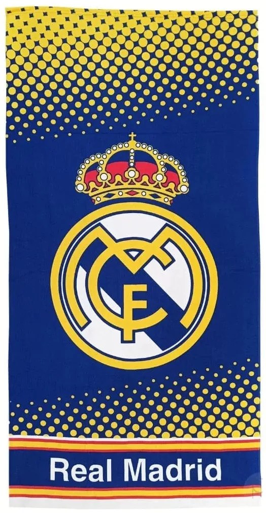 Real Madrid Crown fürdőlepedő, strand törölköző 70x140cm (Fast Dry)