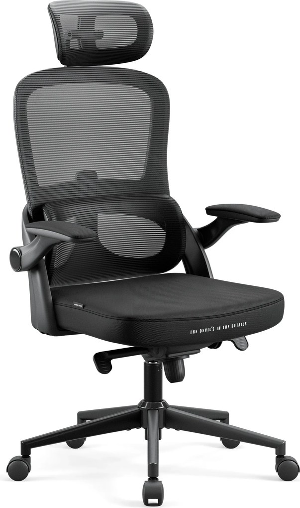 Ergonomikus irodai szék fekete Normal Size: Diablo V-Light