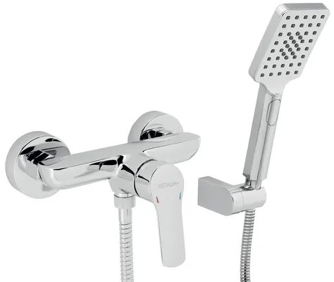 Novaservis Metalia 54 zuhany csaptelep fürdőkádas készlettel 150 mm króm 54061,0 54061.0