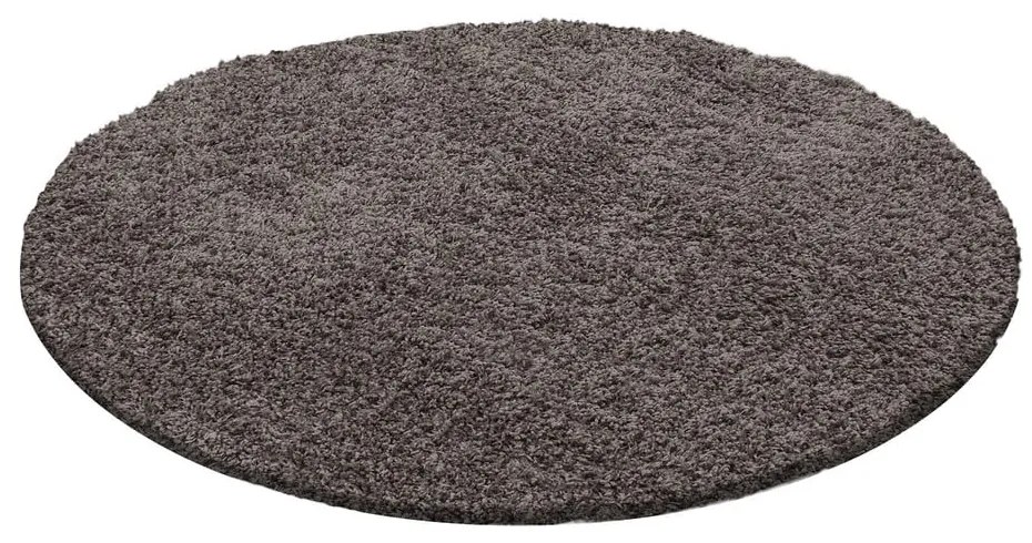 Barna kerek szőnyeg ø 80 cm Life – Ayyildiz Carpets