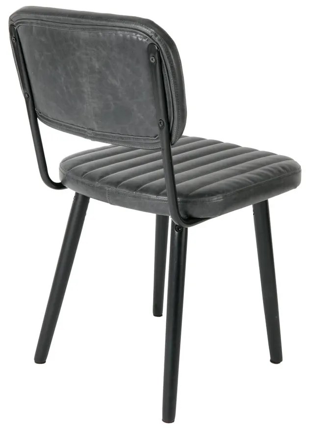 Fekete étkezőszék Jake Worn – White Label