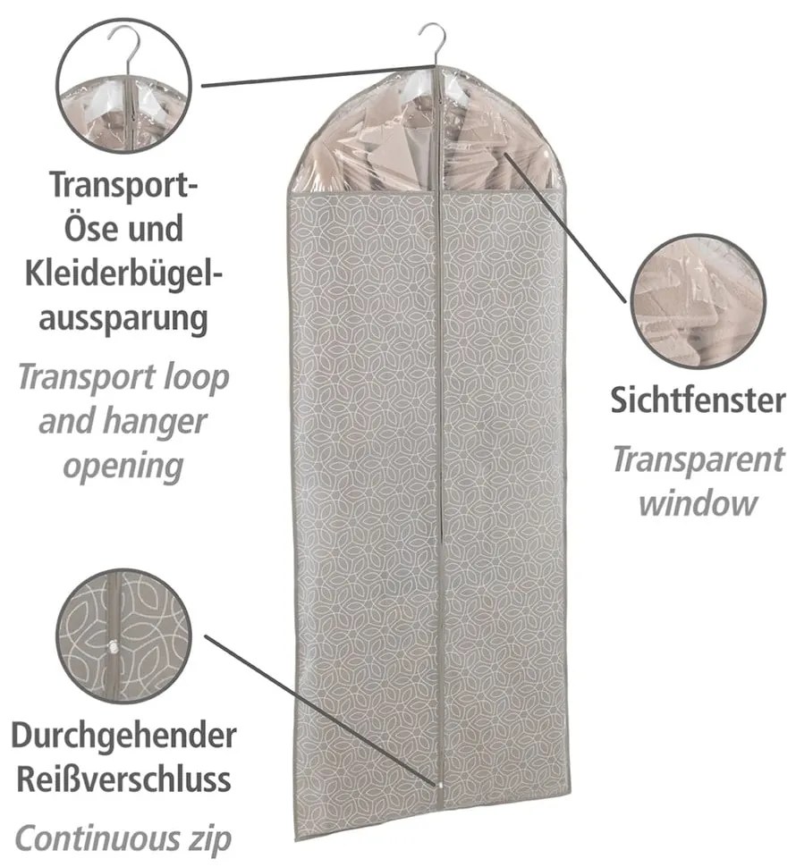 Balance bézs ruhazsák, 150 x 60 cm - Wenko