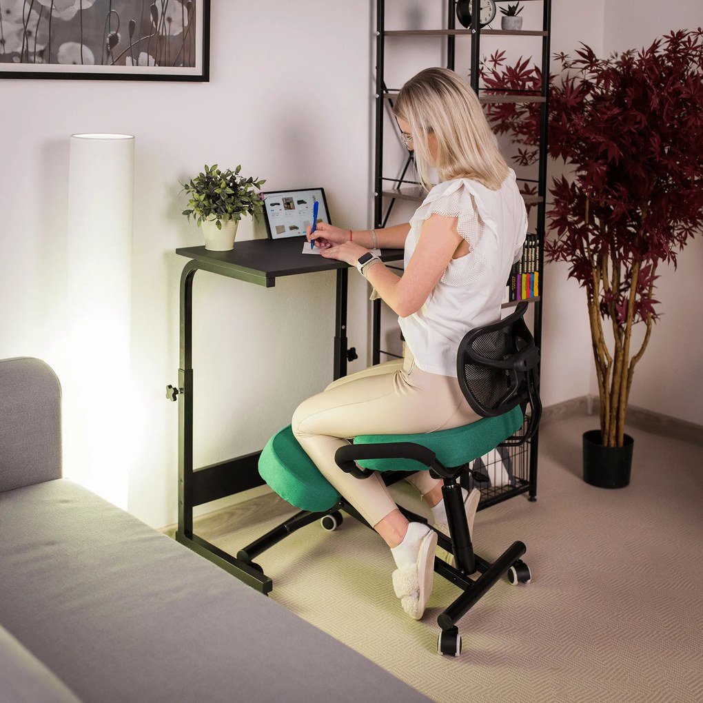 Ergonomikus zsámoly, zöld/fekete, RUFUS
