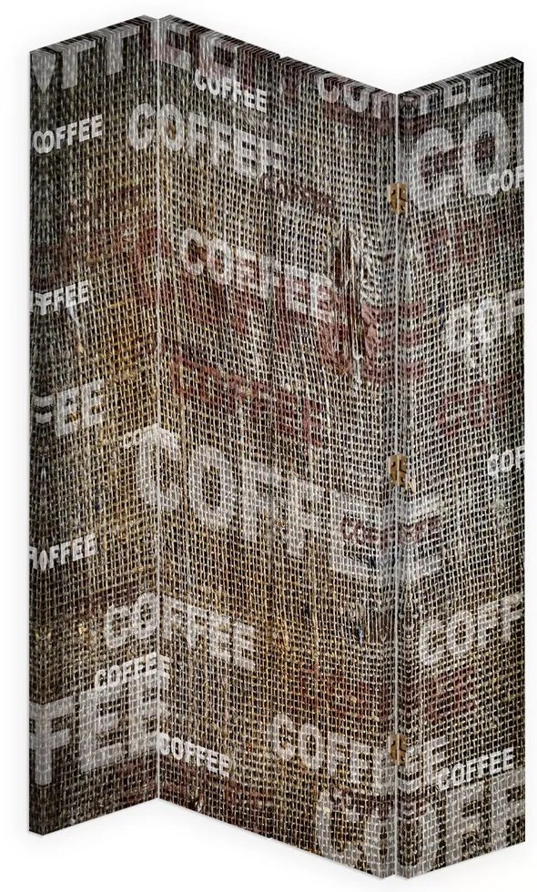 Gario Paraván Kávé Méret: 145 x 170 cm, Kivitelezés: Forgó paraván 360°