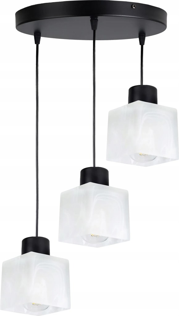 Függő mennyezeti lámpa Zwis E27 üveg Csillár 3