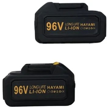 Akkus sövényvágó - HAYAMI HA-1038 + 2 akku + tartozékok