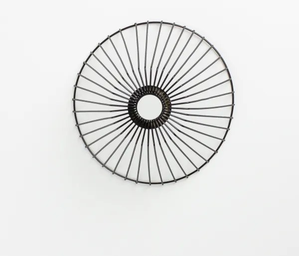 Brilagi - LED felületre szerelhető csillár CERIA WIRE 1xE27/40W/230V Ø 30 cm fekete/tölgy