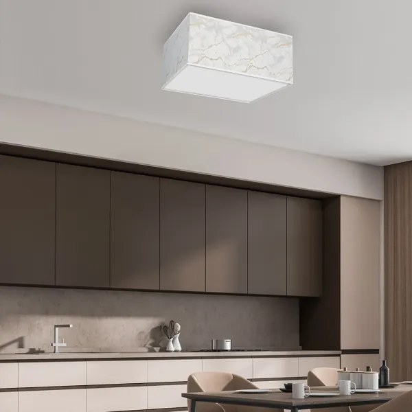 Mennyezeti lámpa SENSO 3xE27/60W/230V fehér