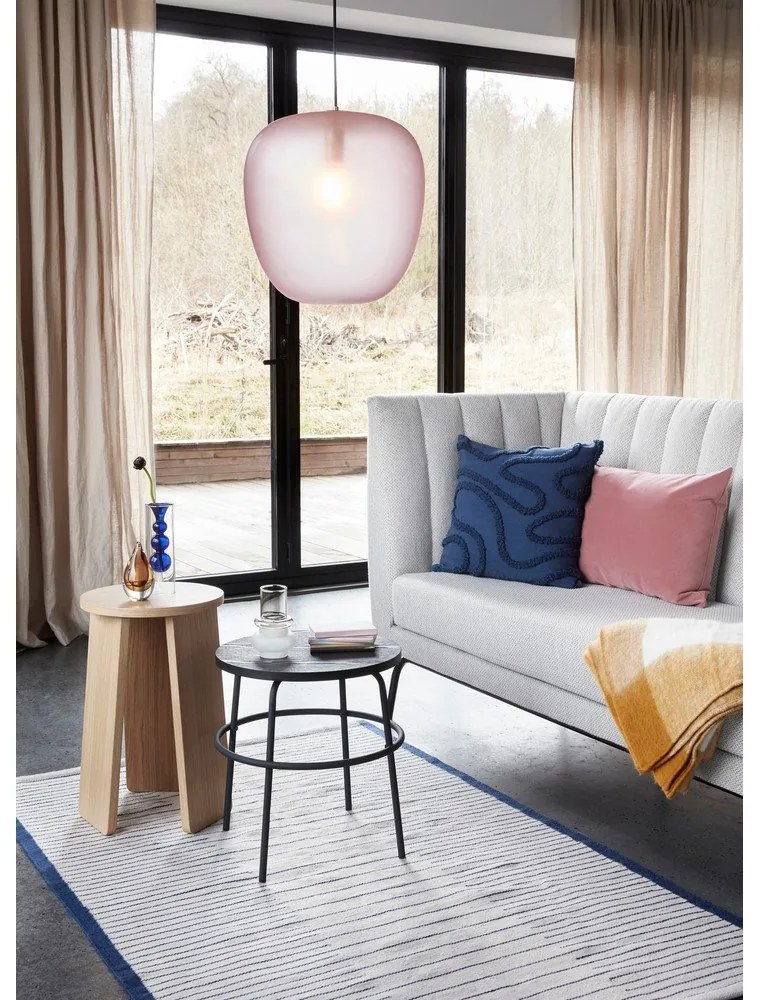 Natúr színű ülőke tölgyfa dekorral Split – Hübsch