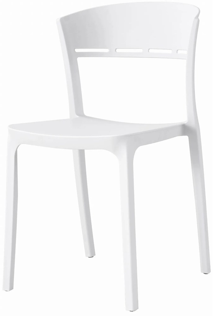 Fehér műanyag szék COCO