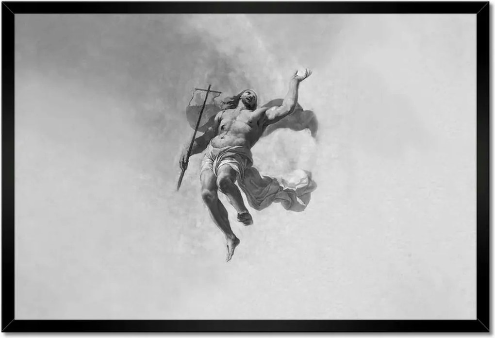 Poszterek keretben 60x40 Krisztus mennybemenetele