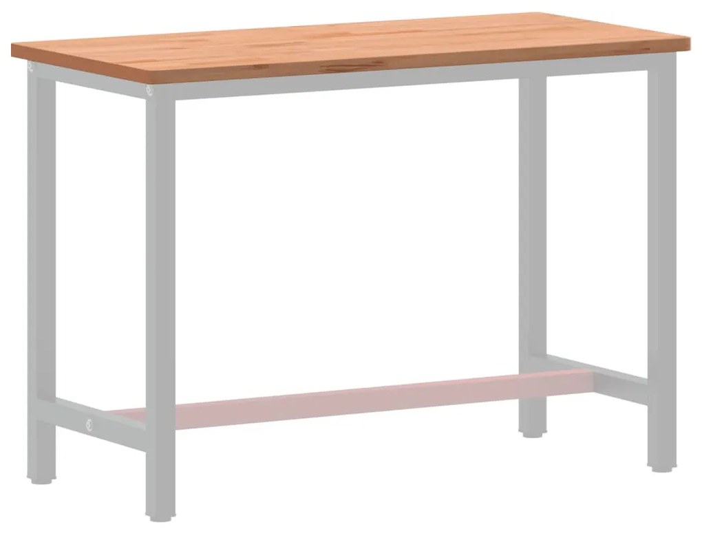 tömör bükkfa íróasztallap 115 x 55 x 2,5 cm