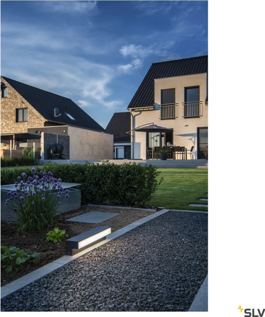 SLV 1003535 L-LINE Modern Kültéri Állólámpa Antracit, Fehér LED IP65