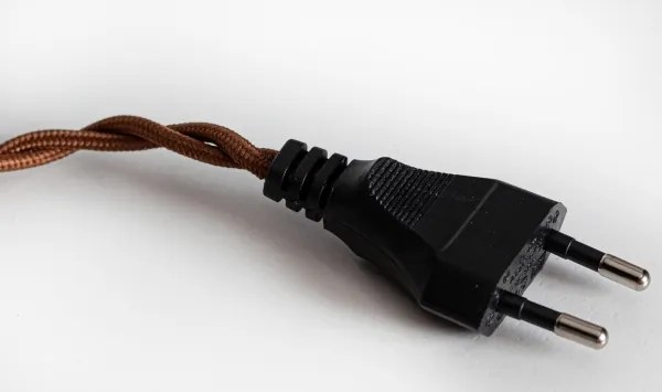 Cottex 8400100-5503 - Konnektorba dugható, kábeles függeszték NORA 1xE14/5W/230V, barna