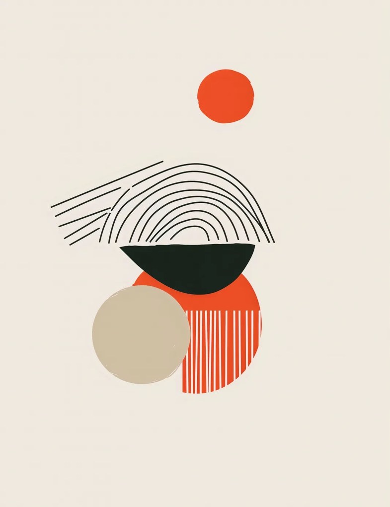 Poszter 50x65cm Központi Nap