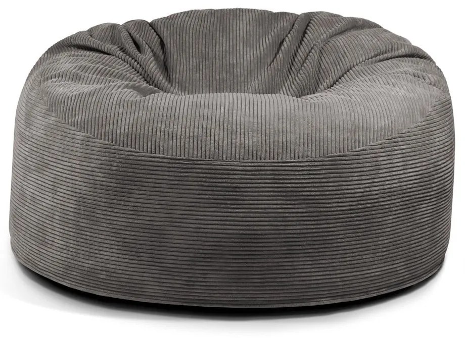 Mentazöld kordbársony babzsákfotel Om 135 – SLOWDOWN