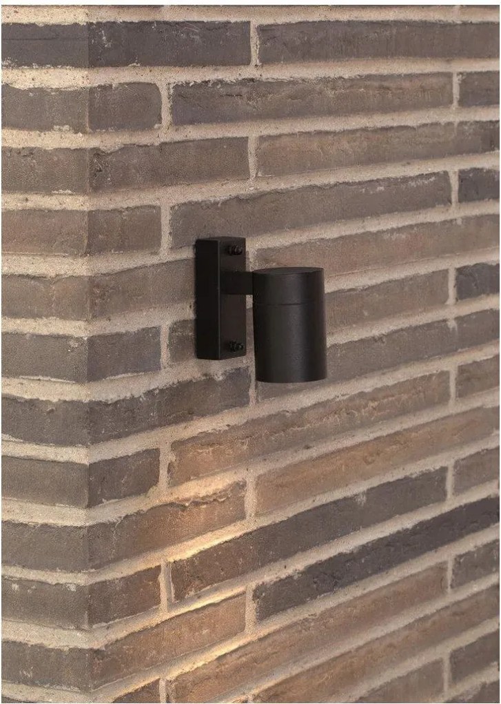 NORDLUX 21269903 TIN Modern Kültéri Fali Lámpa Fekete GU10 IP54