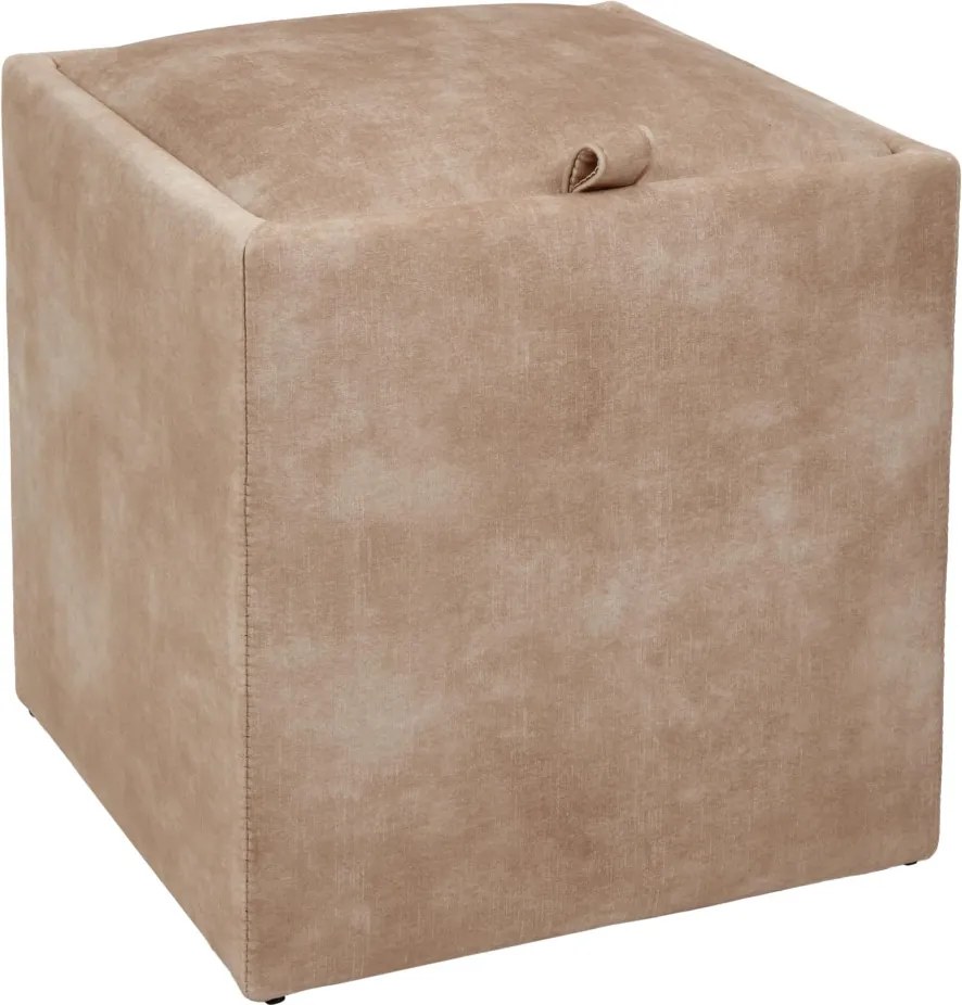 Box puff - P03 szövet - bézs R