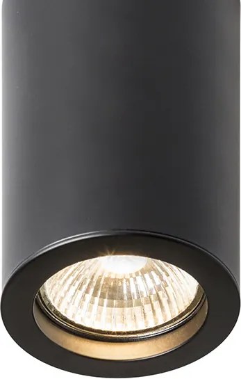 RENDL MOMA mennyezeti lámpa fekete 230V LED GU10 7W