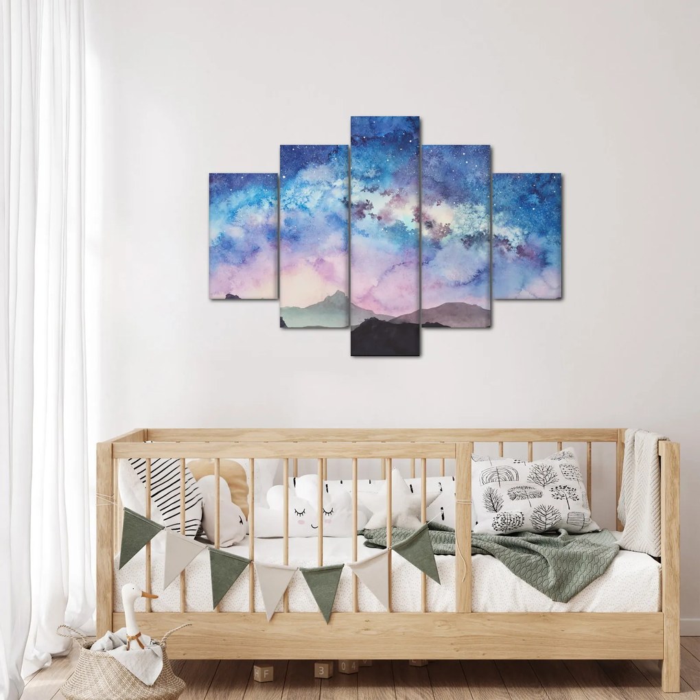 Kép - Milky Way, akvarell (150x105 cm)