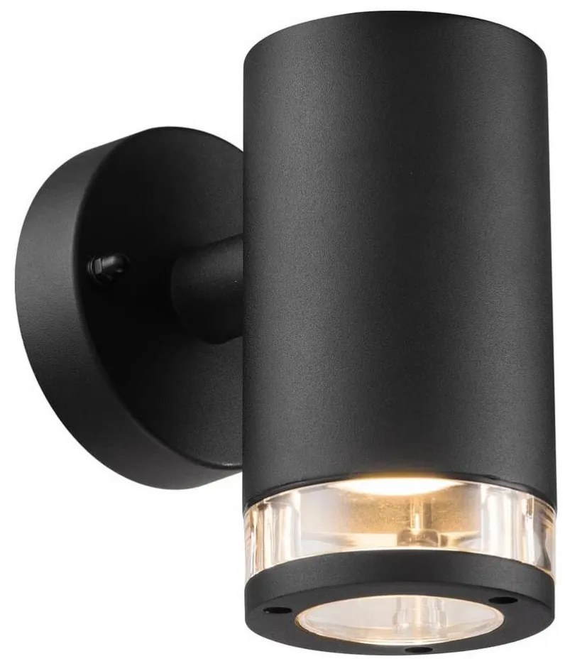 Nordlux - Kültéri fali lámpa BIRK 1xGU10/28W/230V IP44 fekete