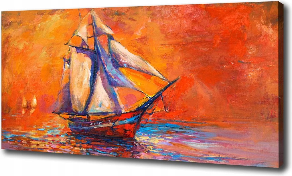 Vászonkép Űrhajó 120x60 cm