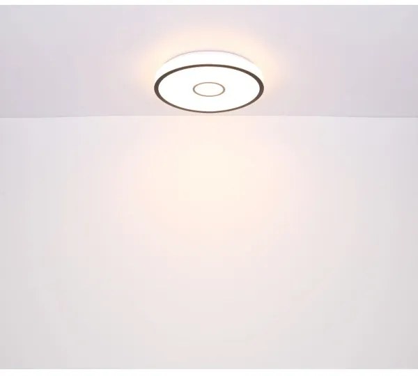 Globo LED RGB fürdőszobai dimmelhető lámpa LED/30W/230V IP44 Wi-Fi Tuya + távirá