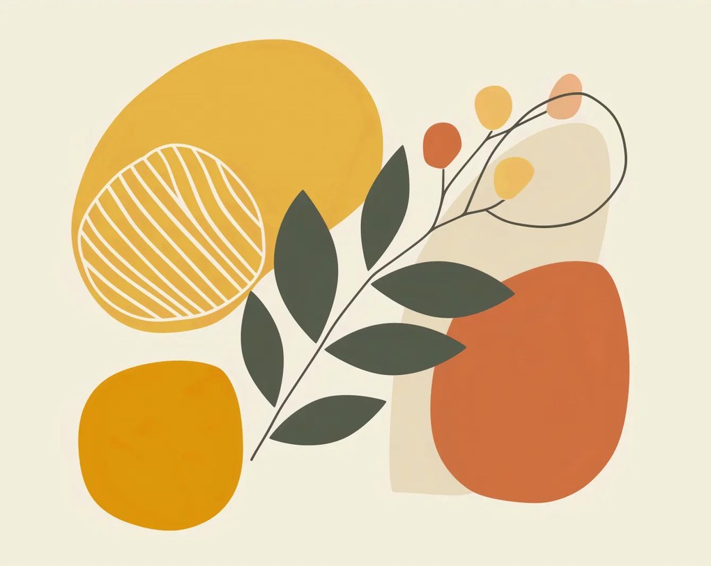 Poszter 76x60,5cm Fény és árnyék a botanikában