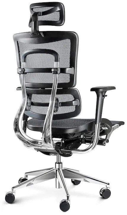 DIABLO V-MASTER ergonomikus irodai szék: fekete-szürke Diablochairs