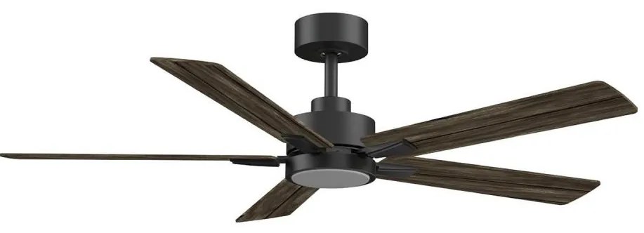 Aigostar-LED Dimmelhető mennyezeti ventilátor LED/20W/230V 2700-6500K 132cm+ távirányító barna