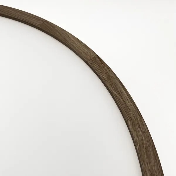 Brilagi - LED mennyezeti lámpa CARVALHO 4xE27/60W/230V tölgy-dió átm. 57,5 cm