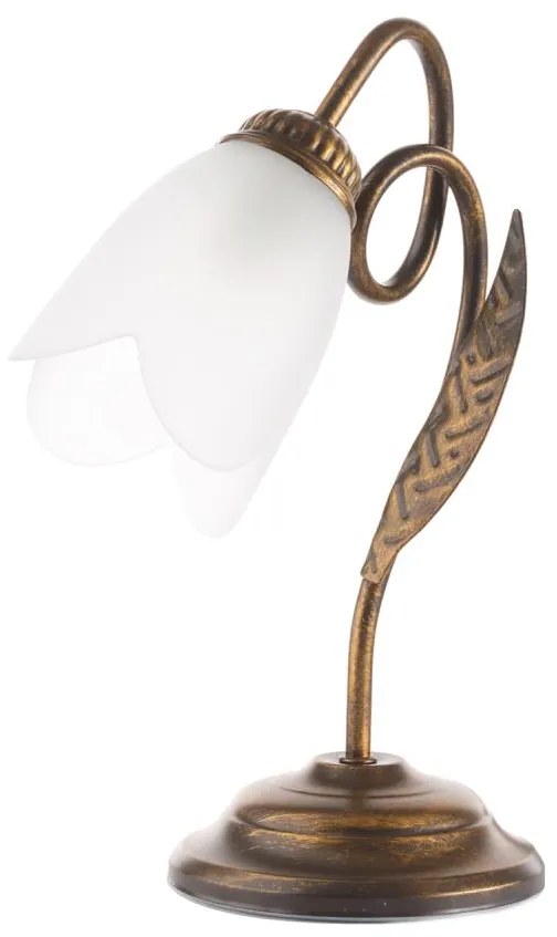 ONLI - Asztali lámpa DOPPIO GIRO 1xE14/6W/230V bronz 4250/LB