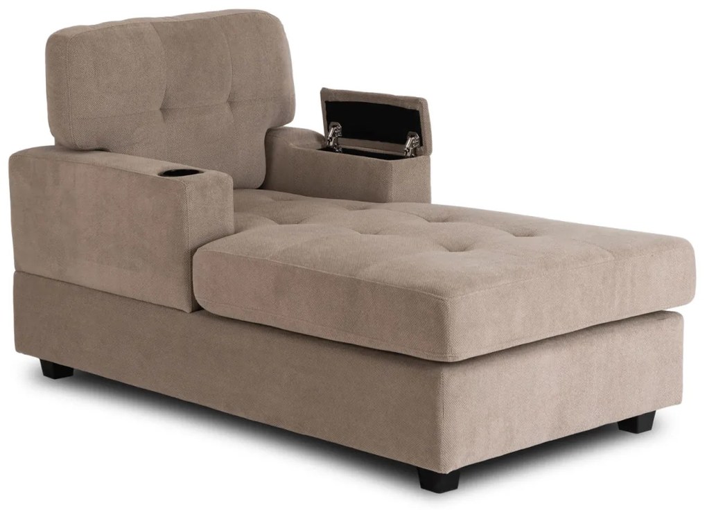 Modern Fotel Barnás-Bézs Színben. NEO