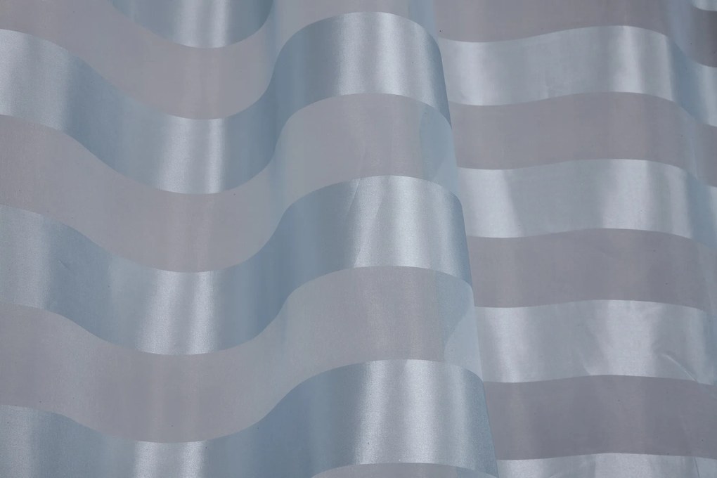 függöny 300cm kék csíkos