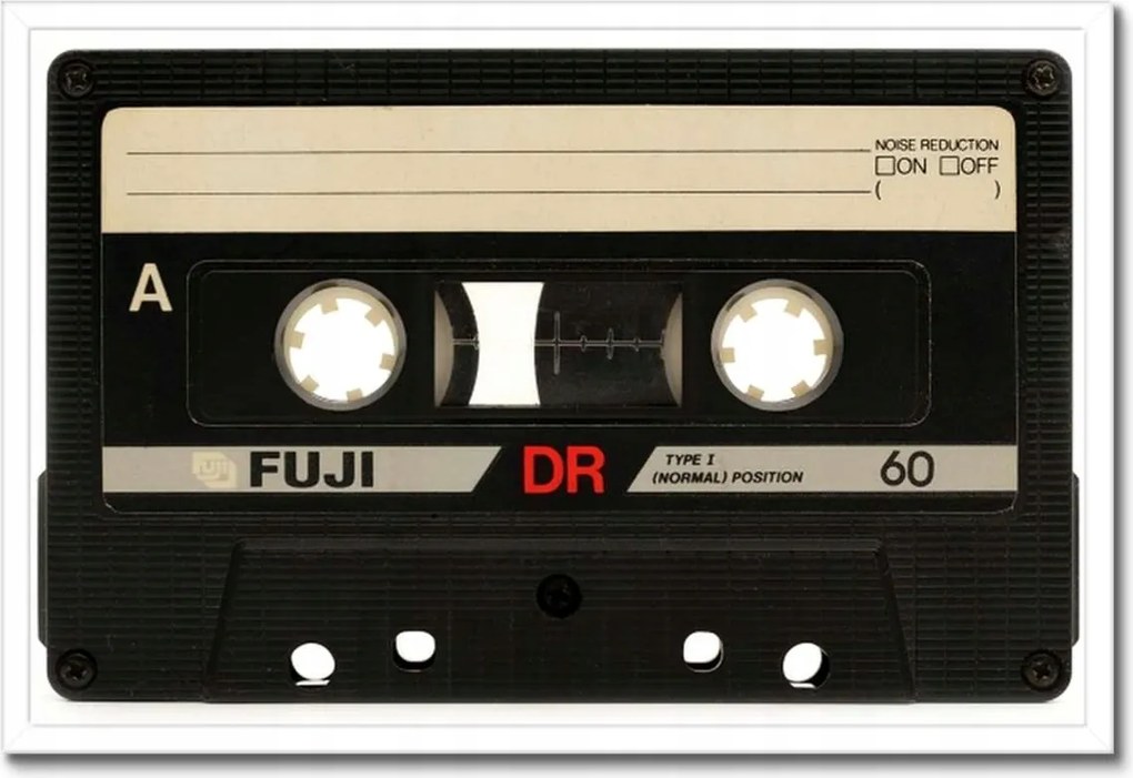 Poszterek keretben 60x40 Magnó kazetta