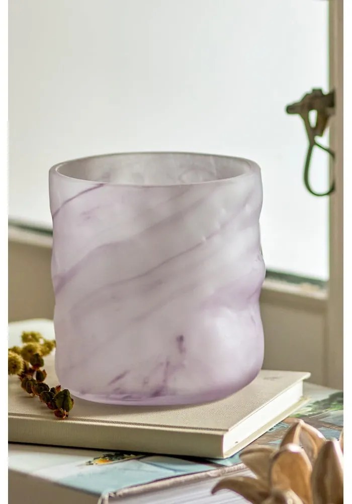 Üveg gyertyatartó teamécseshez Moore – Bloomingville