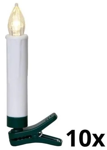 Eglo 410001 - KÉSZLET 10x LED Világítás karácsonyfára 1xLED/0,06W/1xAAA