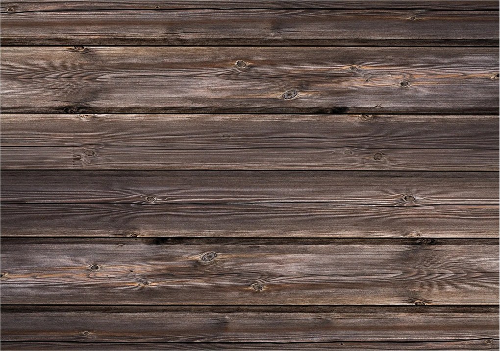 Fotótapéta flizelina Deszka Rusztikus Barna Fa Textúra 350x250 +ragasztó