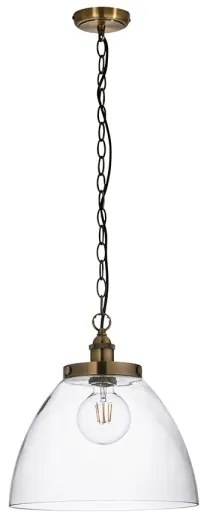 Endon 102926 - Csillár láncon HANSEN 1xE27/10W/230V réz