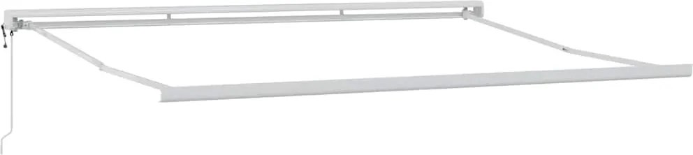 vidaXL Napernyő keret Fehér 400 × 300 cm Alumínium
